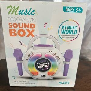 My Music World Sound Box with Microphones